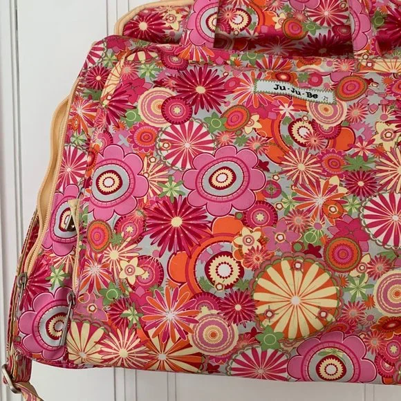Ju-Ju-Be Zany Zinnias Diaper Bag